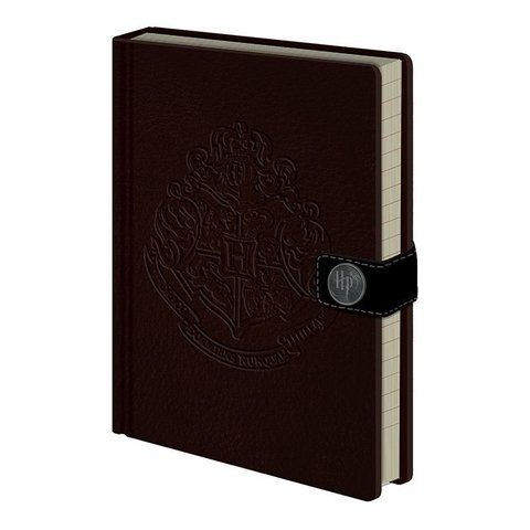 Harry Potter Hogwarts Crest - Premium A5 Notebook