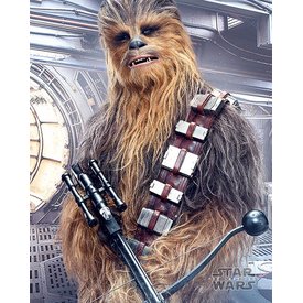 Star Wars The Last Jedi  Chewbacca Bowcaster - Mini Poster