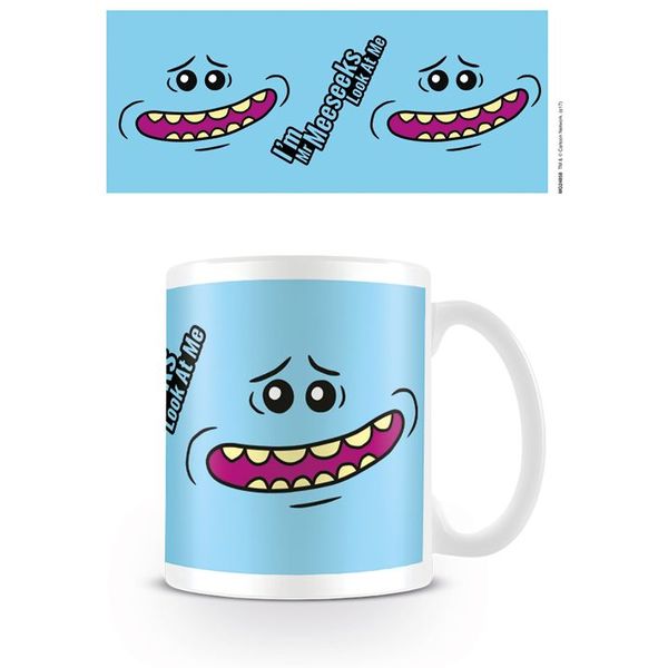 Rick And Morty Mr Meeseeks Face - Mok