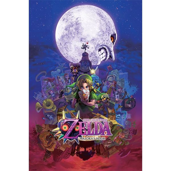 The Legend Of Zelda Majora's Mask - Maxi Poster