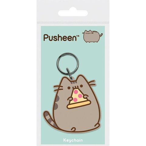 Pusheen Pizza - Sleutelhanger