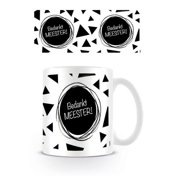 Bedankt Meester - Mug