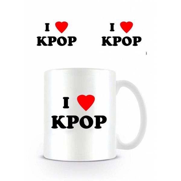 I Love Kpop - Mug