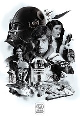 Products tagged with star wars 40th anniversary montage