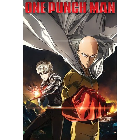 One Punch Man Destruction - Maxi Poster