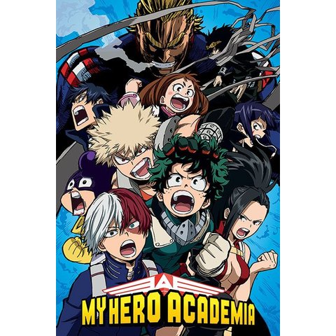 My Hero Academia Cobalt Blast Group - Maxi Poster