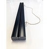 Plastic Display Strip Black 40cm