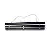 Plastique Display Strip Noir 50cm