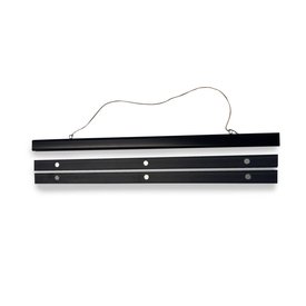 Plastic Display Strip Black 61cm