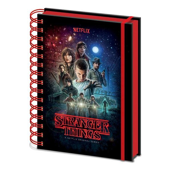 Stranger Things One Sheet - Cahier de note A5