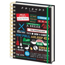 Friends Infopraphic - A5 Cahier de note