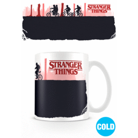 Stranger Things Upside Down - Mugs thermo-réactifs