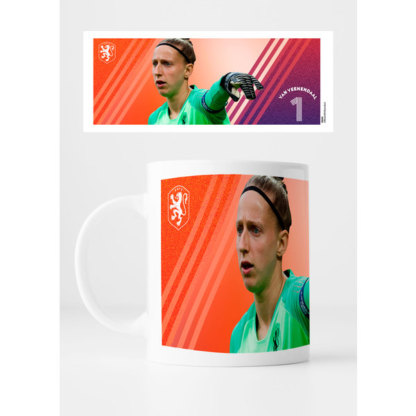 KNVB Leeuwinnen #1 Van Veenendaal - Mug