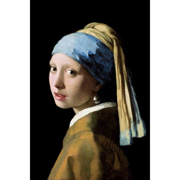 Johannes Vermeer Girl with a Pearl Earring Maxi Poster Hole in the
