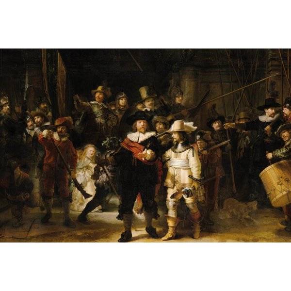 Rembrandt - La Ronde de Nuit Maxi Poster