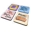 Friends Quotes - Coaster Set 4