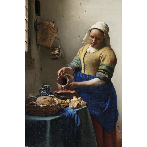 Johannes Vermeer - La Trayeuse - Maxi Poster
