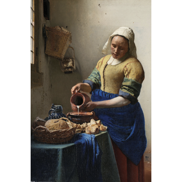 Johannes Vermeer - The Milkmaid - Maxi Poster