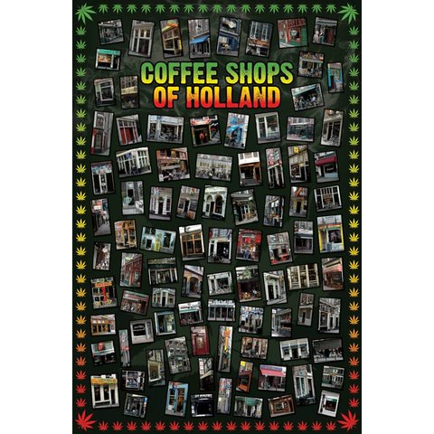 Coffee Shops of Holland - Maxi Poster