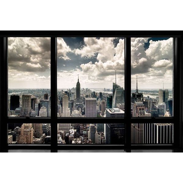 New York Window View - Maxi Poster