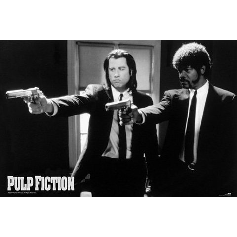 Pulp Fiction Guns - Maxi Poster