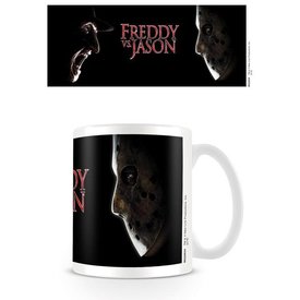 Freddy vs Jason Face Off - Mug