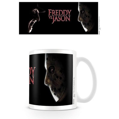 Freddy vs Jason Face Off - Mug