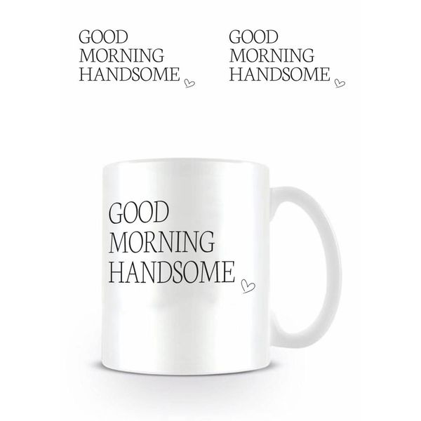 Goodmorning Handsome - Mug