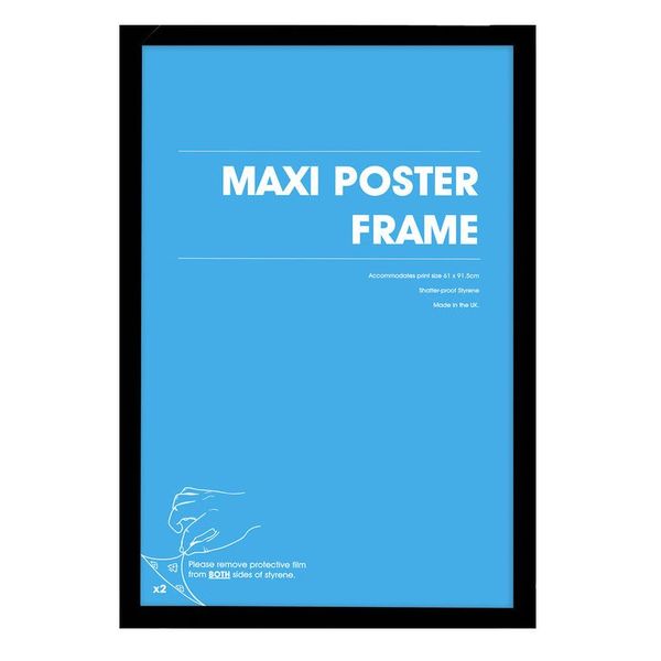 Frame 61x91,5 MDF Black