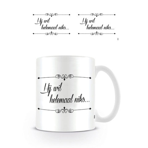 Hij wil helemaal niks... - Mug