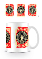 Produits associés au mot-clé make art not war