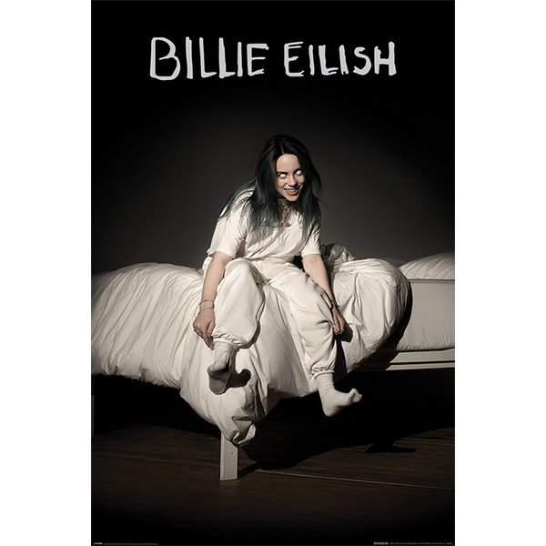 Billie Eilish When We All Fall Asleep Where Do We Go - Maxi Poster