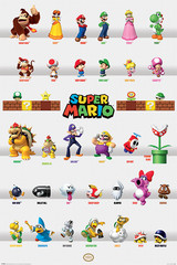 Produits associés au mot-clé Mario Poster