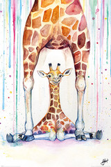 Products tagged with giraffe poster
