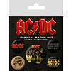 AC/DC Logo - Set de Badge