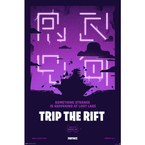 Fortnite Trip the Rift - Maxi Poster