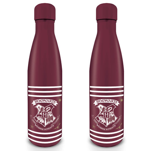 Harry Potter Crest & Stripes - Metal Drinkfles