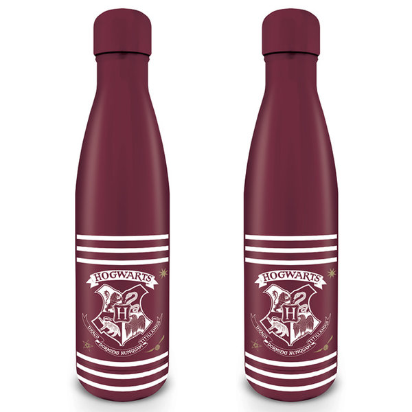 Harry Potter Crest & Stripes - Metal Drink Bottle