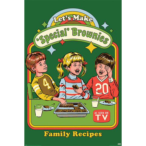 Steven Rhodes Let's Make Special Brownies - Maxi Poster