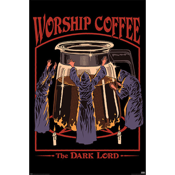 Steven Rhodes Worship Coffee - Maxi Poster