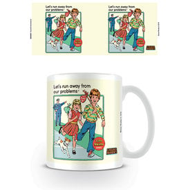 Steven Rhodes Let's Run Away From our Problems - Mug