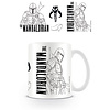 Star Wars The Mandalorian Line Art - Mug