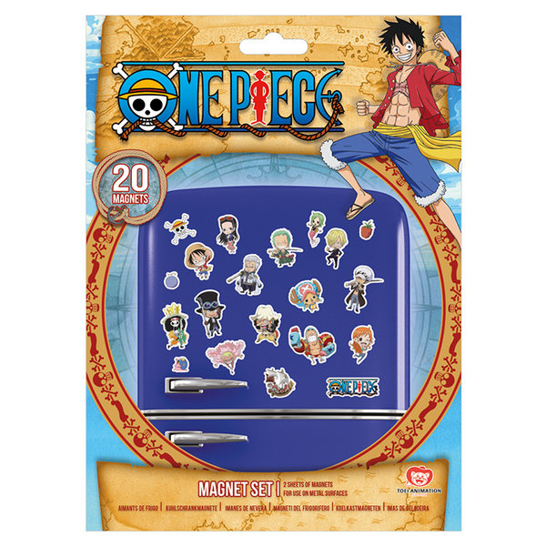 One Piece Chibi - Magneet Set
