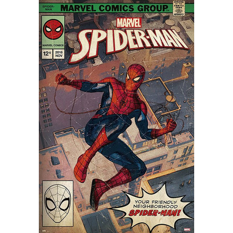 Marvel Spider-Man Comic Front - Maxi Poster