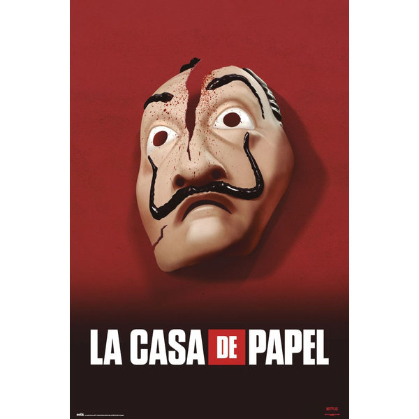 La Casa De Papel Mask - Maxi Poster