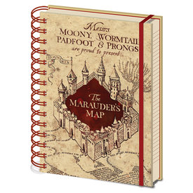 Harry Potter The Marauders Map - Cahier de note A5