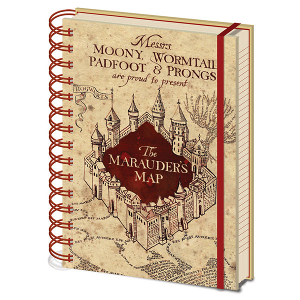 Harry Potter The Marauders Map - A5 Notitieboek