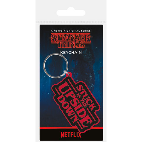 Stranger Things Stuck In The Upside Down Porte-clé