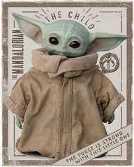 Produits associés au mot-clé The Mandalorian baby yoda mini poster