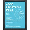 Frame 40x50cm Black MDF